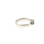 White Gold Diamond Multistone Cluster Ring