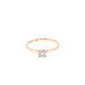 Diamond Multistone Cluster Ring in Rose Gold