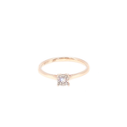 Diamond Multistone Cluster Ring in Rose Gold