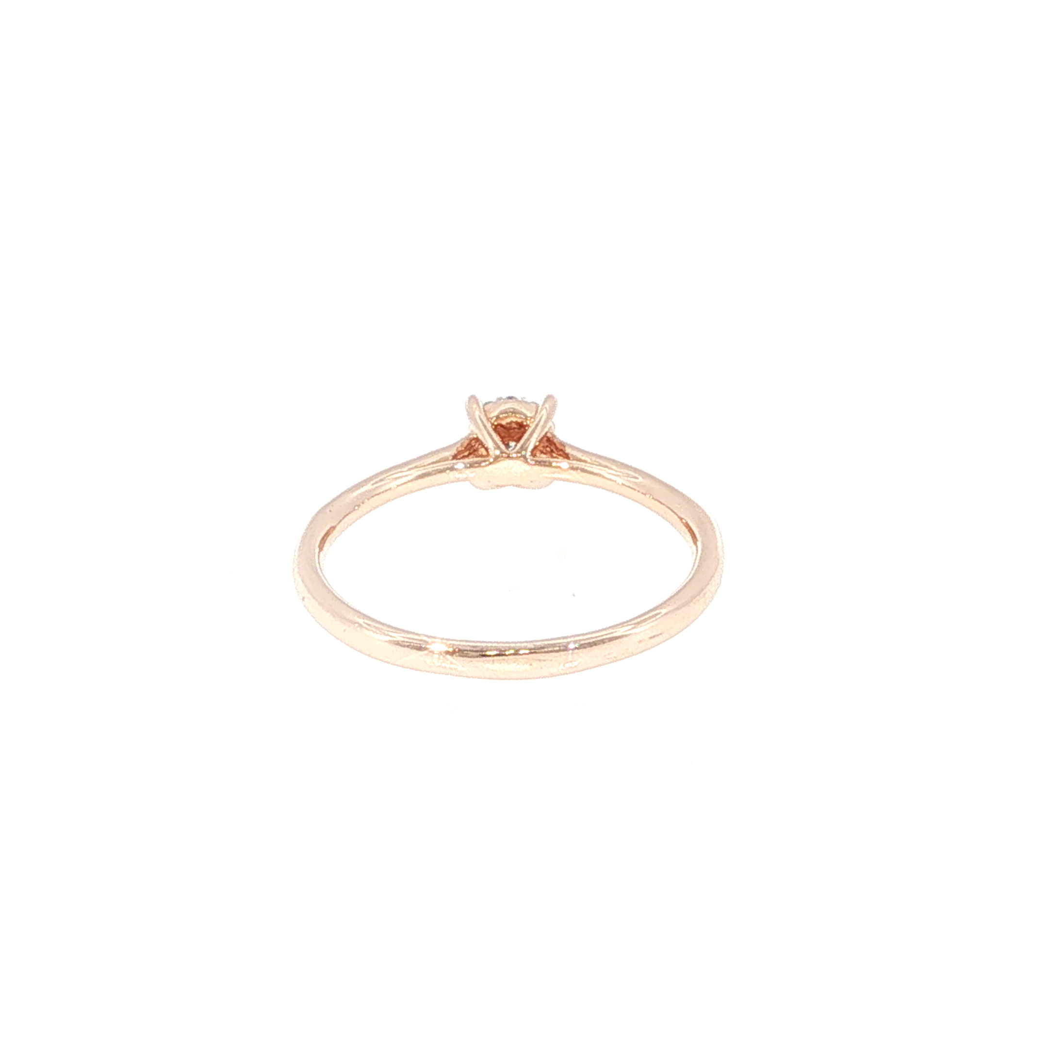 Diamond Multistone Cluster Ring in Rose Gold