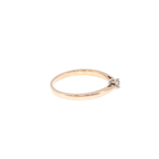 Rose Gold Diamond Solitaire Ring