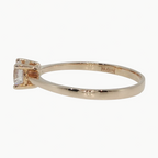 Rose Gold Diamond Solitaire Ring