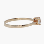 Classic Diamond Solitaire Ring in Rose Gold