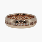 Rose Gold Diamond Channel-Set Eternity Ring