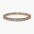 Diamond Eternity Ring in Rose Gold