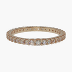 Diamond Eternity Ring in Rose Gold