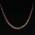 Classic Rose Gold Link Chain Necklace 45mm