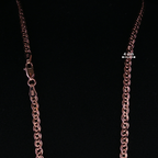 Classic Rose Gold Link Chain Necklace 45mm