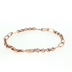 Gold Chain Bracelet 18cm