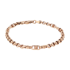Gold Chain Bracelet 17.5cm