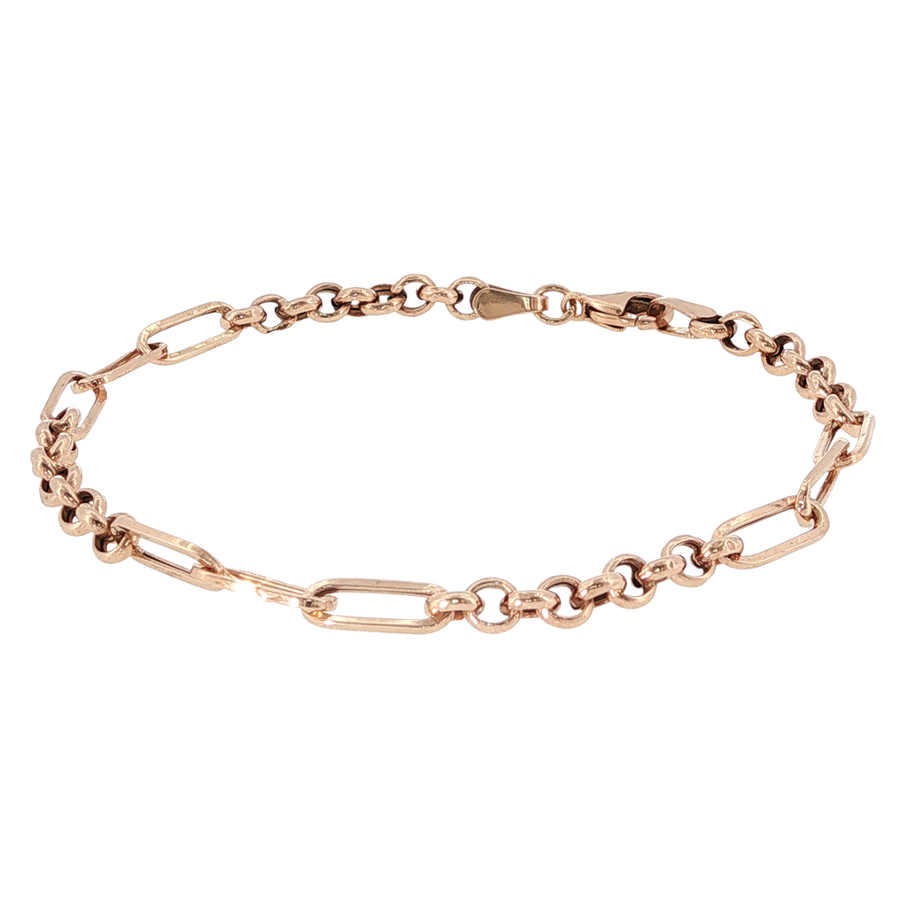 Gold Chain Bracelet 18cm
