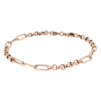 Gold Chain Bracelet 18cm