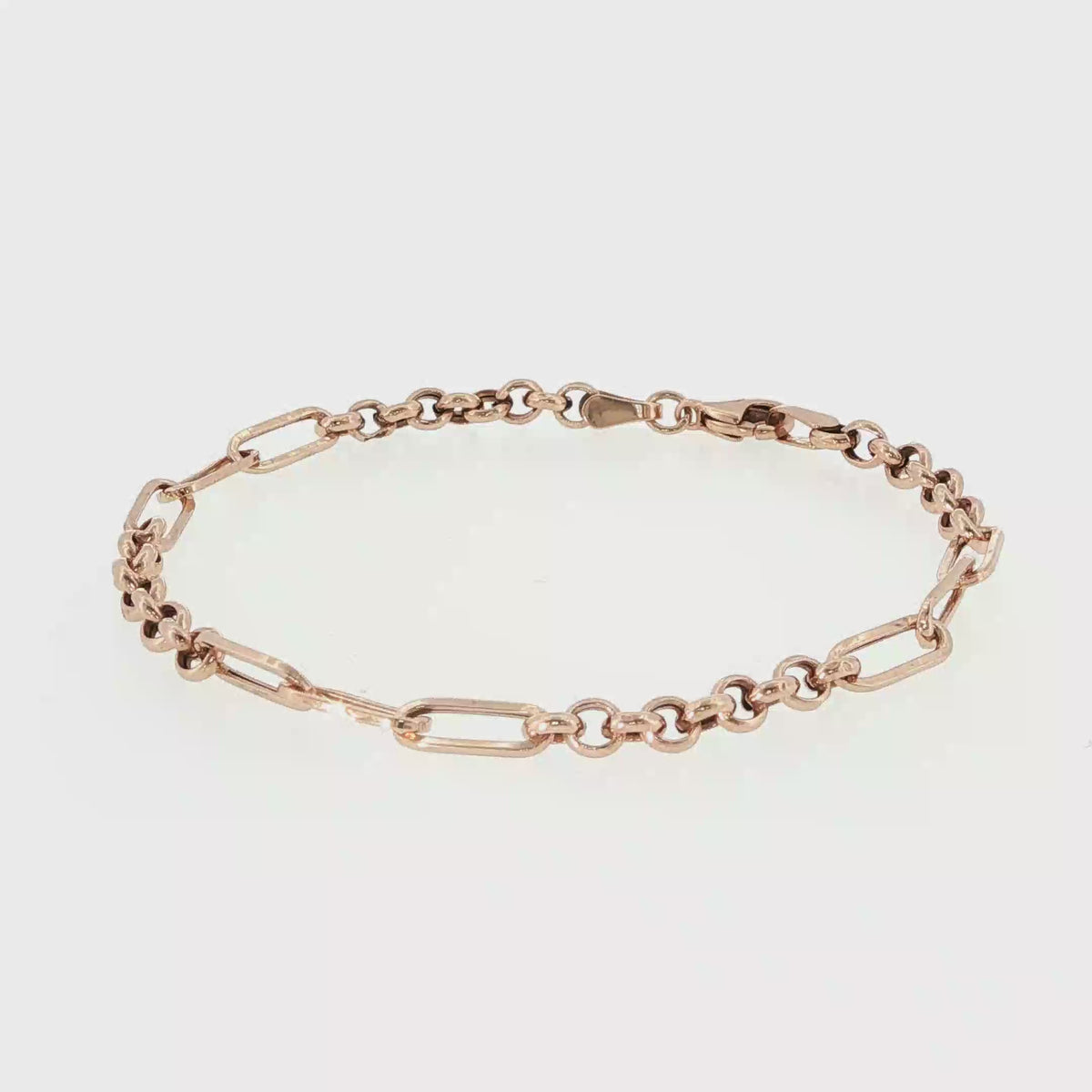 Gold Chain Bracelet 18cm