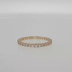 Diamond Eternity Ring in Rose Gold